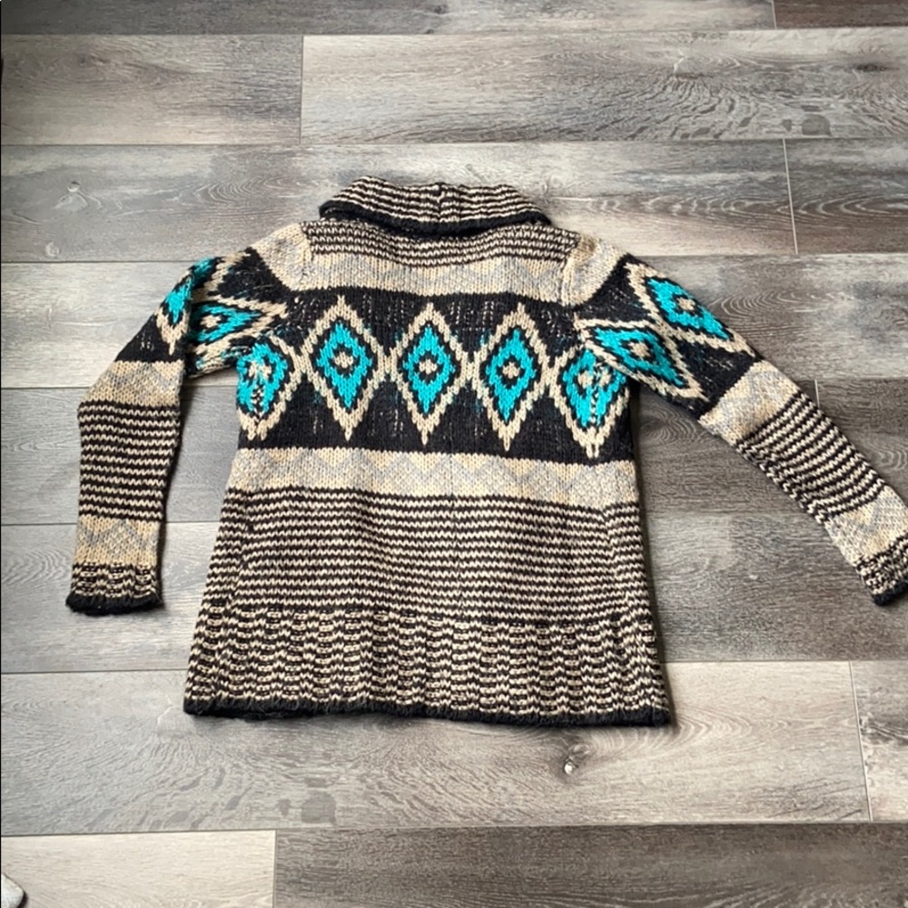 Patterned Knit Cardigan - Picture 3 of 4